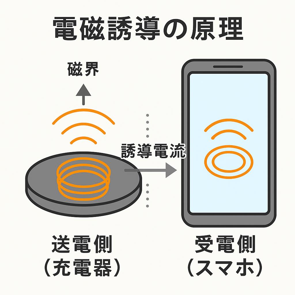 ワイヤレス充電の仕組み