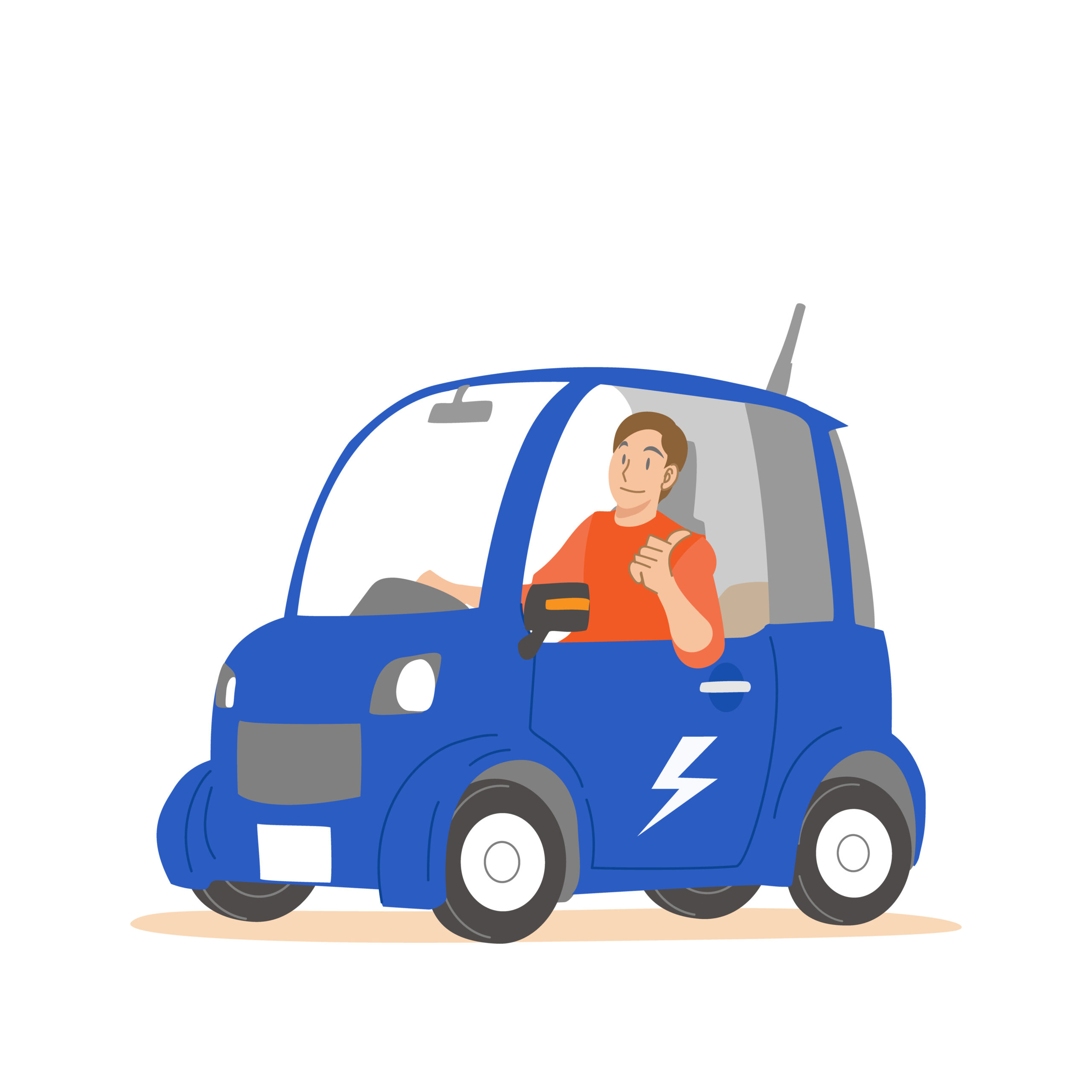 超小型EV　小型電気自動車