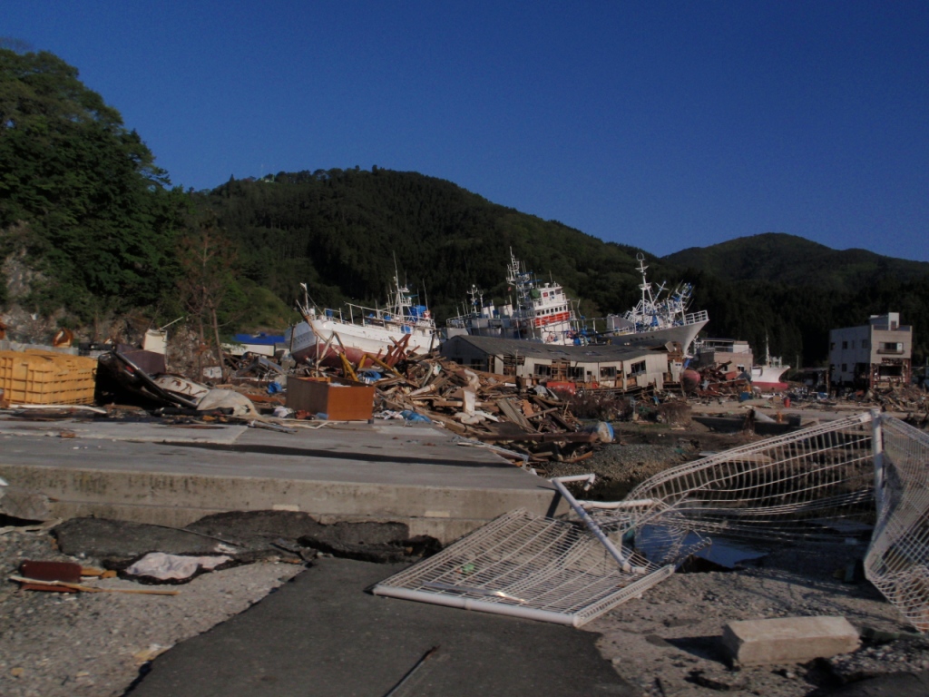東日本大震災の爪痕