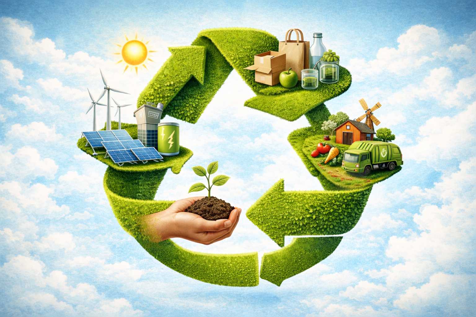 サーキュラーエコノミーのイメージ画像
