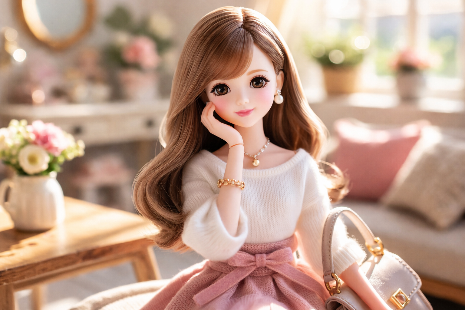 リカちゃん人形のイメージ画像です。