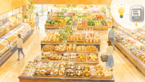 スーパーまけっとの店内